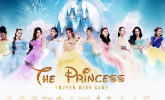 10 ngọc nữ showbiz hội tụ trong poster show diễn The Princess của Nguyễn Minh Công