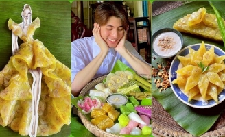 20 loại bánh đặc sản Nam Bộ xuất hiện trong BST thời trang của NTK Nguyễn Minh Công