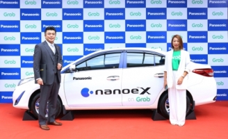 2.000 xe Grab sẽ được trang bị thiết bị phát nanoe™ X của Panasonic 