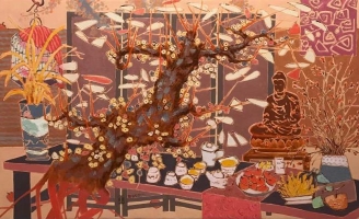 5 họa sĩ góp tranh đấu giá xây 20 căn nhà 