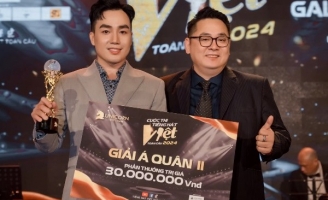 Á quân Tiếng hát Việt toàn cầu 2024 Tạ Quang Bình -  Chàng phi công đam mê ca hát  