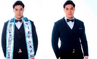 Á quân Việt Hoàng đại diện Việt Nam thi Nam vương Hoàn Vũ