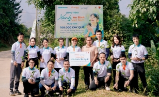 ABBANK gây quỹ thành công 100.000 cây quế tặng bà con tỉnh Yên Bái
