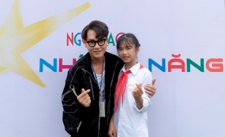 An Nam tham gia làm huấn luyện viên một cuộc thi tài năng trẻ