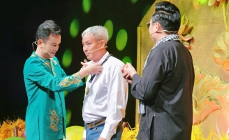 Anh Văn Sáu thu nhập gần 100 triệu mỗi năm với mô hình trồng xen canh khoai lang tím