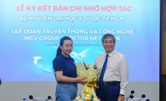 Bệnh viện ĐH Y Dược TPHCM  phối hợp cùng MCV Group đẩy mạnh truyền thông