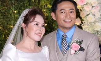 Bị chê già hơn chồng, nhan sắc thật của vợ đại gia diễn viên Quý Bình ra sao?