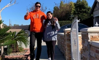 Bình Minh bất ngờ hội ngộ “con gái riêng” tại Mỹ