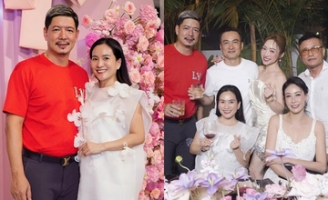 Bình Minh xuất hiện già nua, 'xuống mã' trong tiệc sinh nhật con gái Chi Bảo