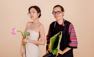 BST Mi Sen được NTK Thoại Trần dành tặng cho nàng thơ Misoa – Kim Anh xinh đẹp