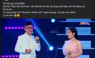 Ca sĩ Long Nhật đọc nhầm nghiêm trọng trên sóng truyền hình: Tác giả lên tiếng