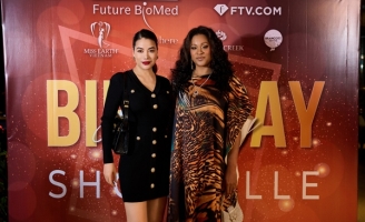 Ca sĩ Shontelle đón sinh nhật tuổi 38, dàn sao hàng đầu showbiz Việt đến chúc mừng