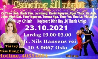 Ca sĩ Thảo Linh tổ chức đêm nhạc Dancing All Night tại Na Uy 