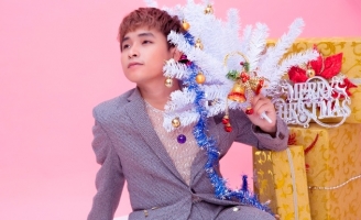 Ca sĩ, Tiktoker Trương Trần Anh Duy điển trai trong bộ ảnh đậm chất Giáng Sinh