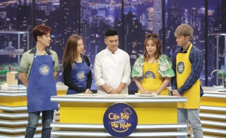 Căn Bếp Vui Nhộn 02: Khả Như thách thức Trần Anh Huy vào bếp
