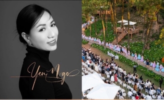 CEO - NTK Yến Ngô mang khu vườn thơ mộng vào bộ sưu tập mới