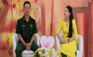 Chàng quân nhân tiết lộ lý do “cưa cẩm” vợ xinh đẹp khiến Quốc Thuận “đứng hình”