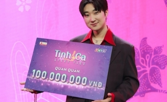 Chàng trai Hàn Quốc trở thành quán quân “Tình ca xuyên việt” mùa đầu tiên 