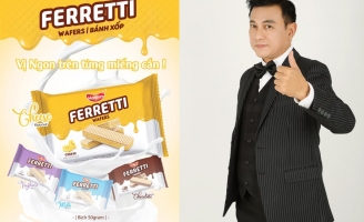 Công ty Hoàng Phúc nhập trực tiếp từ Indonesia bánh xốp Ferretti Wafers