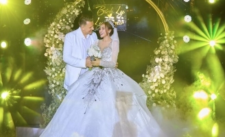 Đám cưới cổ tích của Á quân Bolero Bích Ly và ông xã ngoại quốc