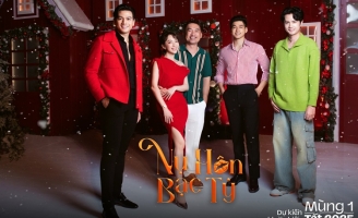 Dàn cast “Nụ hôn bạc tỷ” tung bộ ảnh giáng sinh rực rỡ