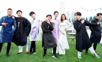 Dàn cast Running Man Vietnam diện áo dài khoe viral “đỉnh cao” tại Hàn Quốc  