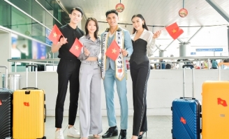 Dàn Quán quân, Á quân Fitness Model tiễn Nguyễn Hữu Anh đi thi Nam vương Thế giới