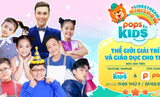 Dàn sao nhí háo hức góp mặt trong POPS Kids Minishow
