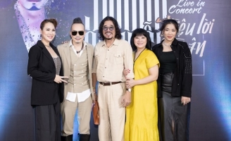 Dàn sao Việt chúc mừng ca nhạc sĩ Jimmii Nguyễn làm live in concert kỷ niệm 30 năm ca hát