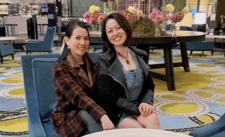 Diễn giả Tôn Nữ Diệu Trang về nước cùng nghệ sĩ Trúc Thy tham gia tọa đàm dành cho chị em phụ nữ