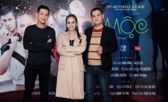 Diễn viên Quỳnh Lê tri ân đoàn phim Mộc