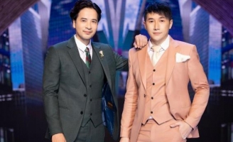 Đoàn Minh Tài và Nam Phong diễn vedette cho thương hiệu veston Mon Amie