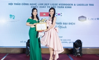 Doanh nhân Thanh Tân nhận cương vị đại diện độc quyền 2 dòng sản Lacello và Lisse 