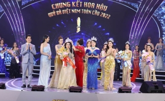 Doanh nhân Trần Thị Ái Loan đăng quang Hoa hậu Quý bà Việt Nam toàn cầu 2022