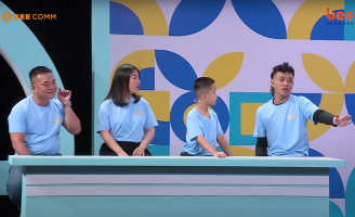 Đội trưởng Hoàng Phi tấu hài duyên dáng, “phũ đẹp” Diễm Phương ngay màn chào sân