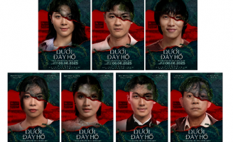 Dưới Đáy Hồ lộ diện bộ 7 poster nhân vật chính: 7 song trùng tà ác hiện hình