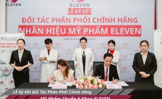 ELEVEN chính thức ký kết mở rộng phân phối chính hãng  