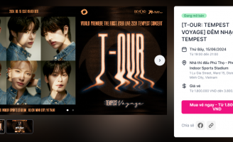 Hàng nghìn người hâm mộ “xếp hàng” tranh vé concert Tempest tại TP.HCM