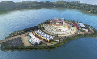 Hé lộ không gian văn hóa Thổ cẩm trên Đảo nổi thành phố Gia Nghĩa tỉnh Đắk Nông