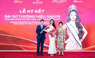 Hoa hậu Bùi Xuân Hạnh trở thành đại sứ thương hiệu của SAKOS