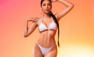Hoa hậu Đại dương Đặng Thu Thảo diện bikini bỏng mắt cổ vũ thí sinh Fitness Supermodel Vietnam 2023