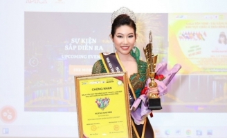 Hoa hậu doanh nhân ngành làm đẹp Châu Á – Thái Bình Dương năm 2022 gọi tên Huỳnh Như Mai