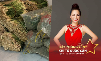 Hoa hậu Lê Thanh Thúy chung tay đẩy lùi dịch Covid-19