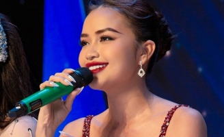 Hoa hậu Ngọc Châu ngồi ghế nóng cuộc thi Hoa hậu sinh viên Hòa bình Việt Nam 2024