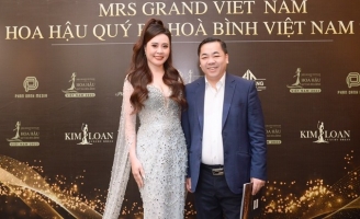 Hoa hậu Phan Kim Oanh làm Trưởng Ban Tổ chức cuộc thi Hoa hậu Qúy bà Hòa bình Việt Nam 2023