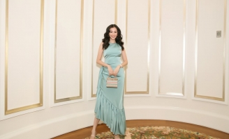 Hoa hậu Trúc Diễm xuất hiện lộng lẫy tại sự kiện Fashion Voyage 3