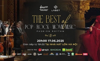 Hòa nhạc “The Best of POP – ROCK – MOVIE MUSIC” hoành tráng diễn ra tại Hà Nội