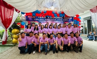 Hội ngộ những người bạn cũ của Trường THPT Triệu Sơn 1 