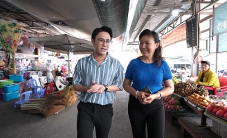 Huỳnh Lập thích thú khi xin “ăn ké” đúng nhà nữ bác sĩ dinh dưỡng