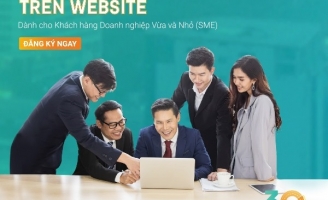 Khách hàng SMEs có thể đăng ký mở tài khoản thanh toán tại ABBANK ngay trên website 